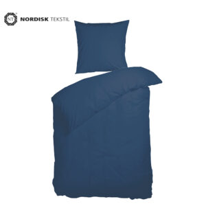 Kelly blue økologisk sengesæt - Nordisk Tekstil